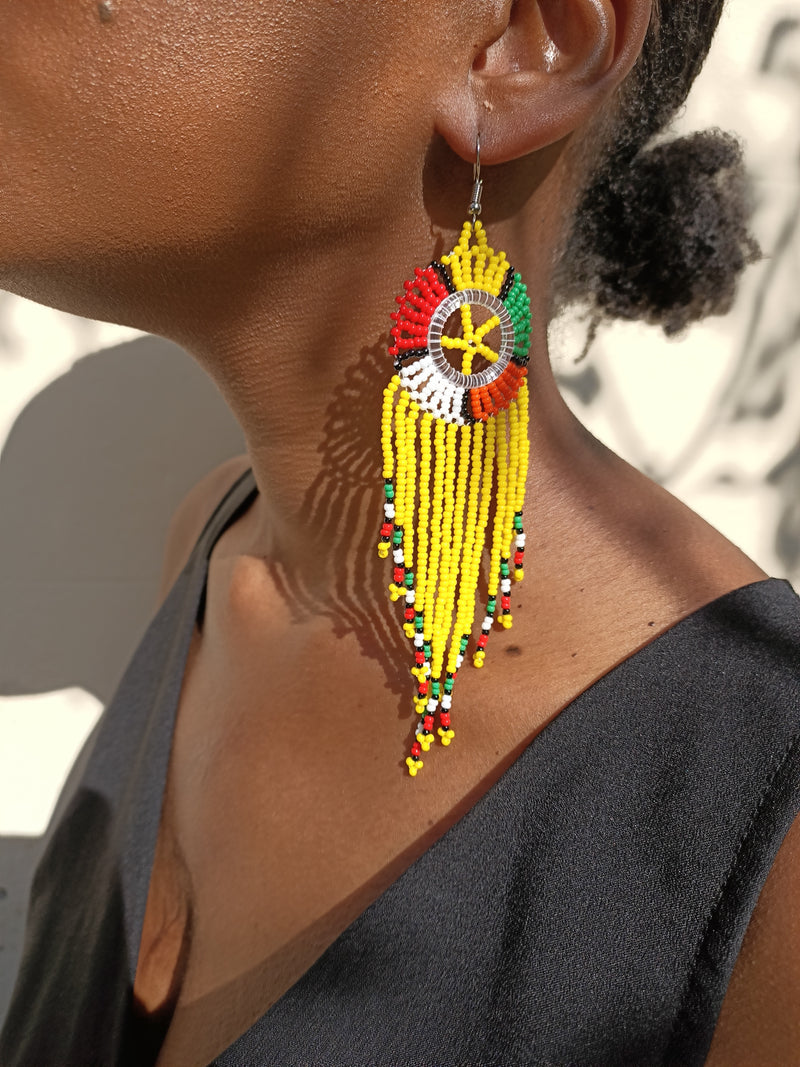 Beaded earrings