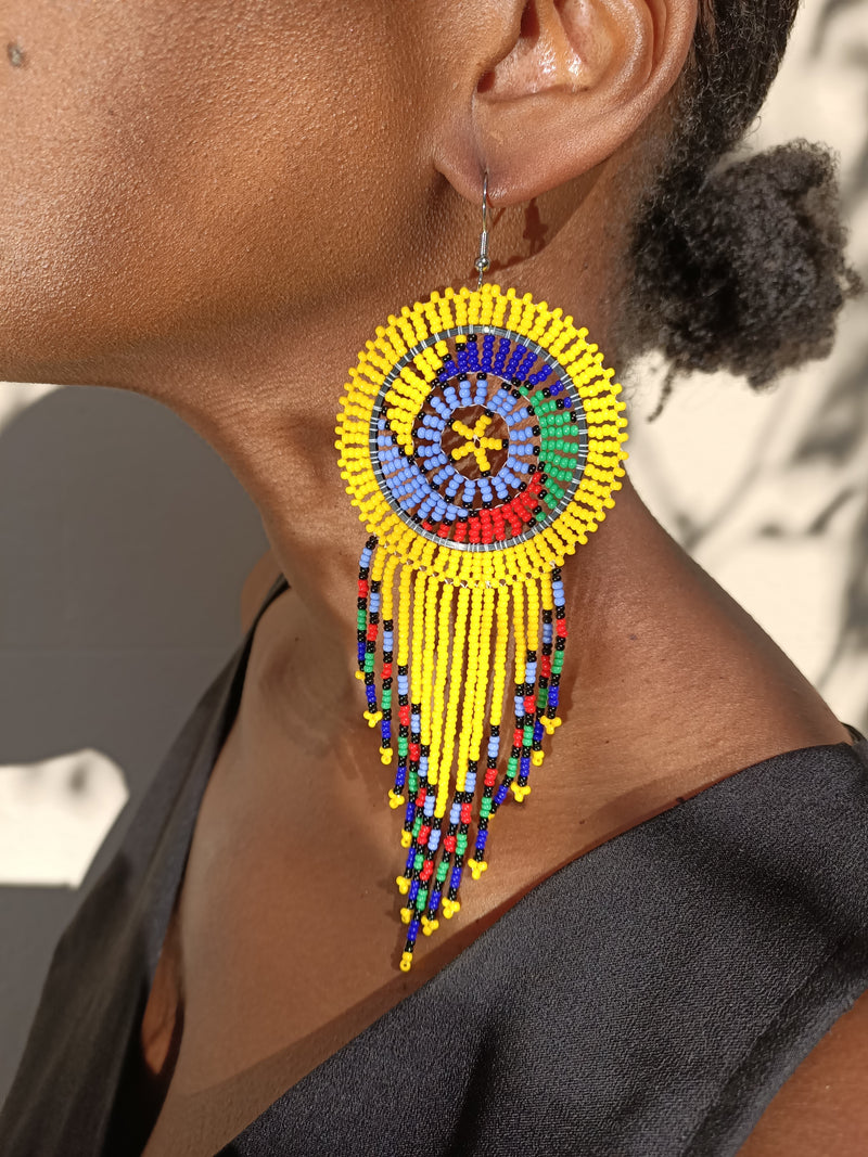 Beaded earrings