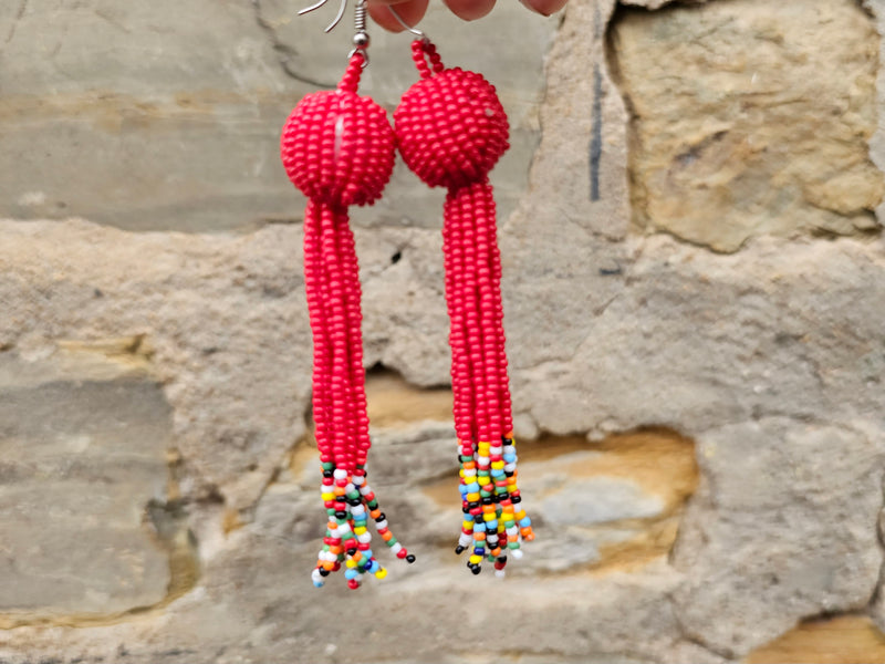 Beaded earrings