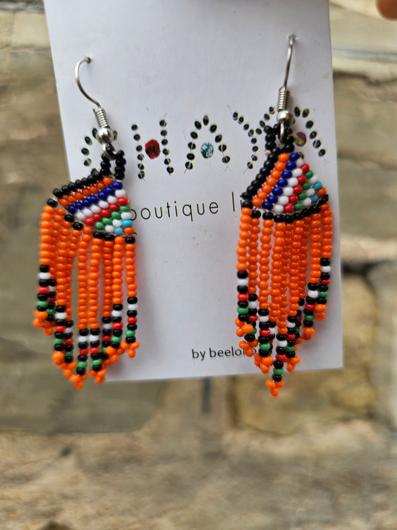 Beaded earrings