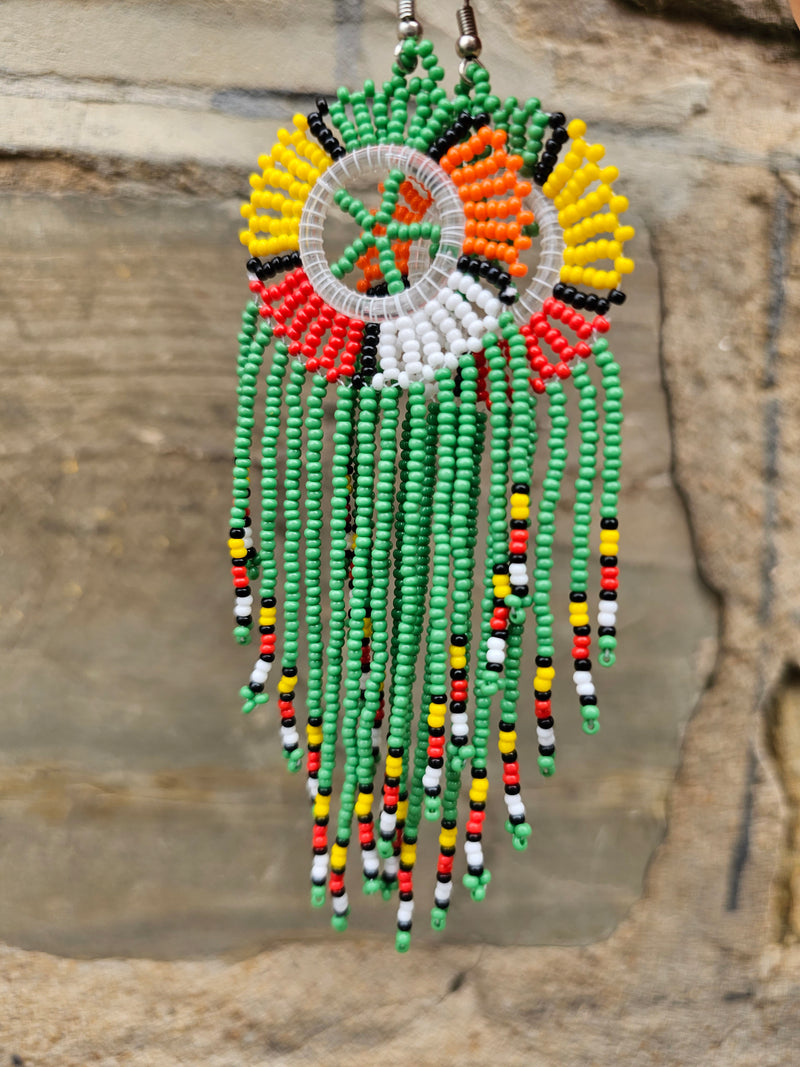 Beaded earrings