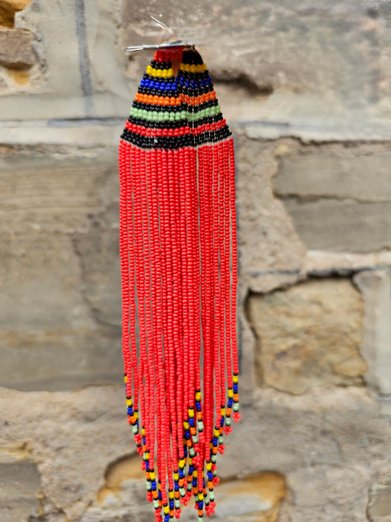 Beaded earrings