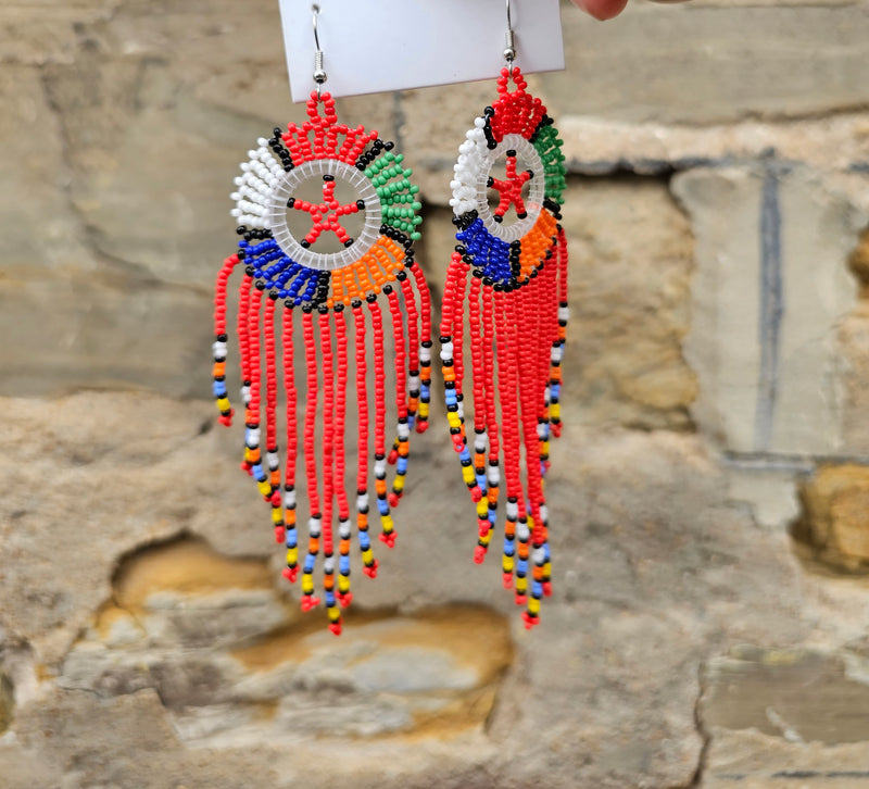 Beaded earrings