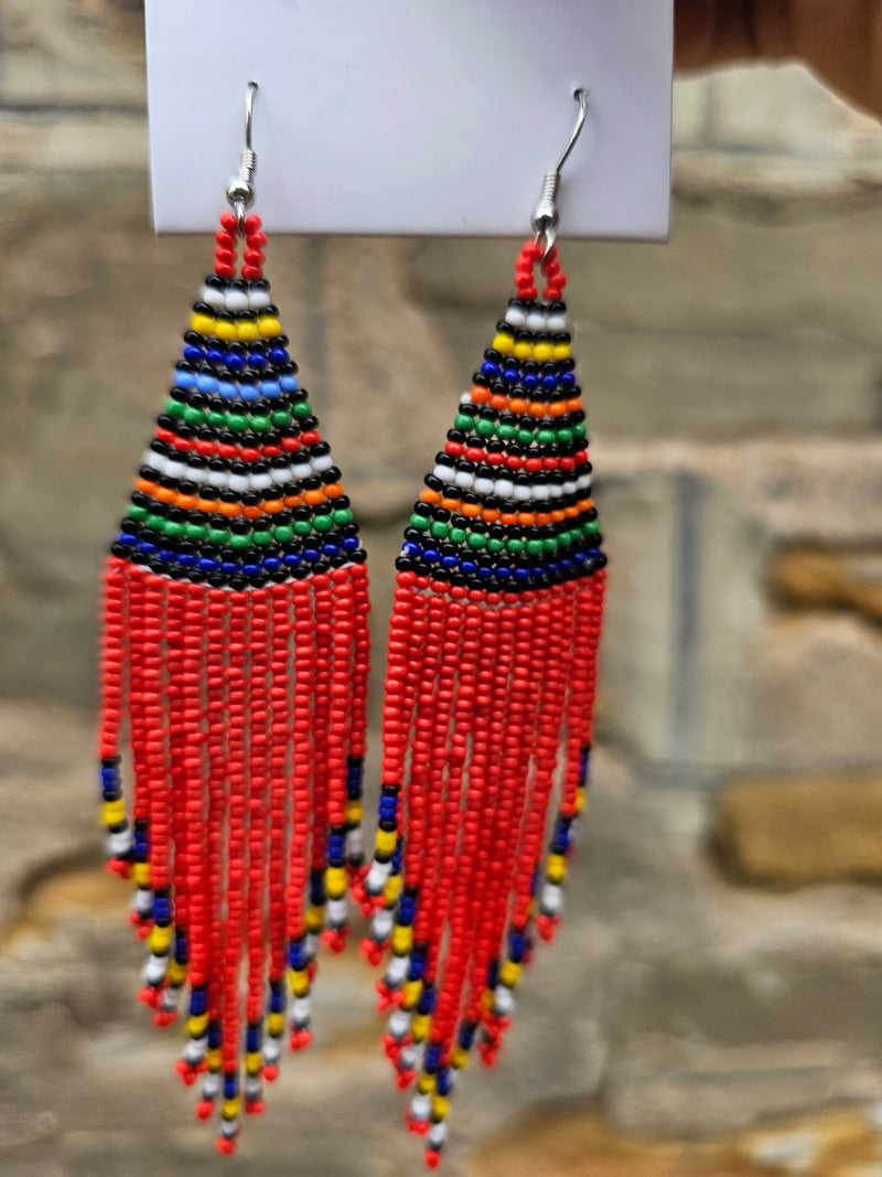 Beaded earrings