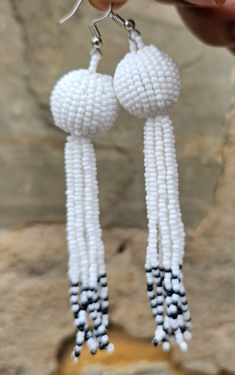 Beaded earrings