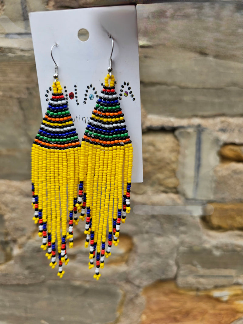 Beaded earrings