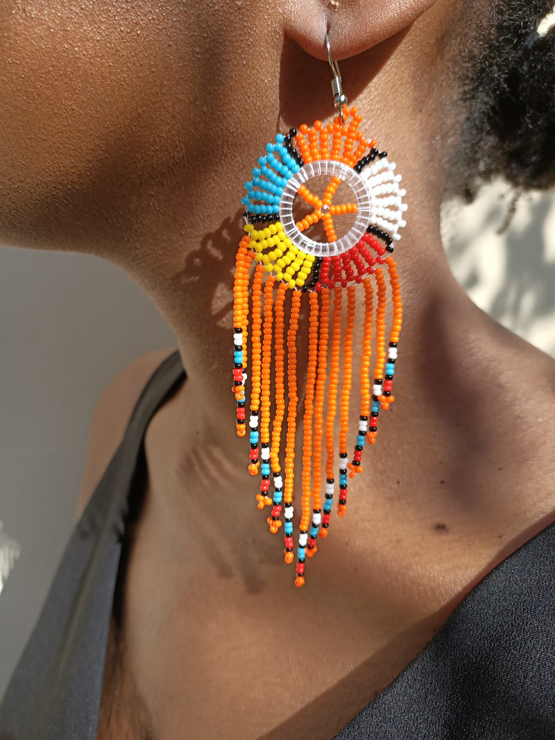 Beaded earrings