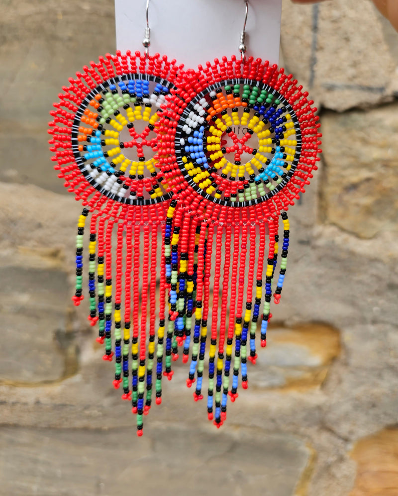 Beaded earrings