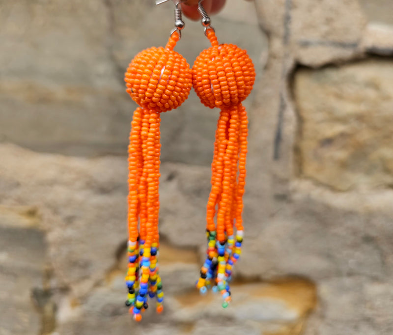 Beaded earrings