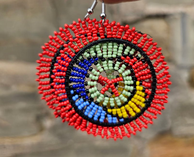 Beaded earrings